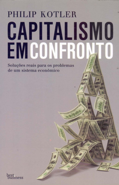 Capa de Capitalismo em confronto - Philip Kotler