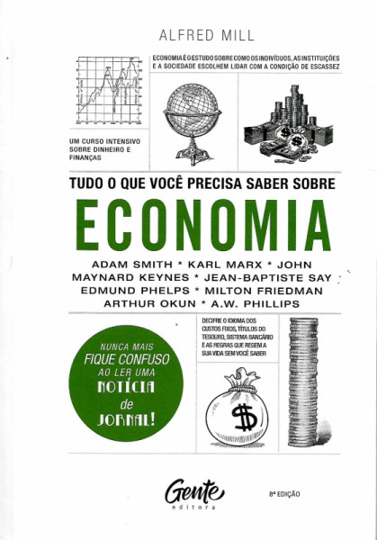 Capa de Tudo o que você precisa saber sobre economia - Alfred Mill