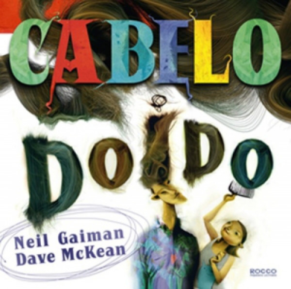 Capa de Cabelo doido - Neil Gaiman; Dave mcKean