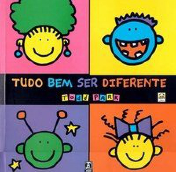 Capa de Tudo bem ser diferente - Todd Parr
