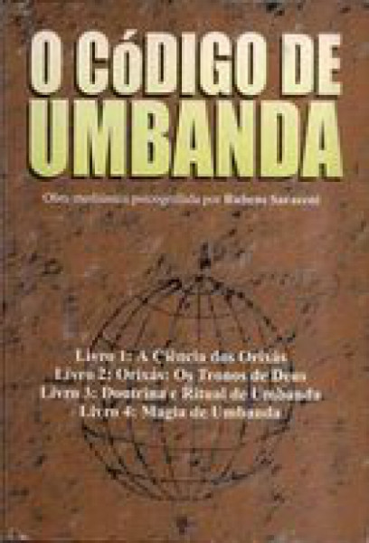 Capa de O código de umbanda livro 1 - Rubens Saraceni