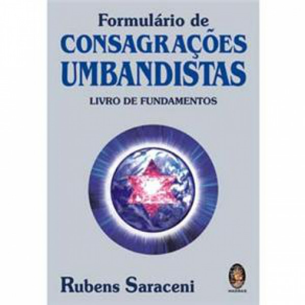 Capa de Formulário de consagrações umbandistas - Rubens Saraceni