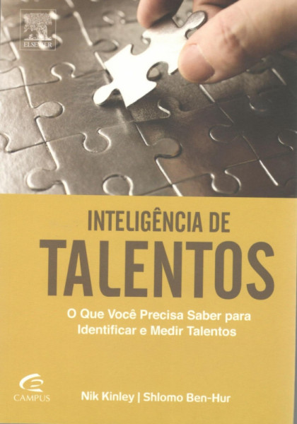 Capa de Inteligência de Talentos - Nik Kinley e Shlomo Ben-Hur