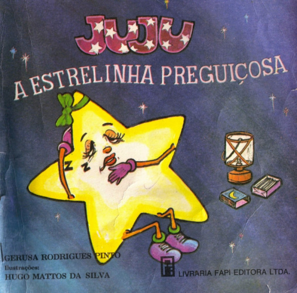 Capa de Juju a estrelinha preguiçosa - Gerusa Rodrigues Pinto