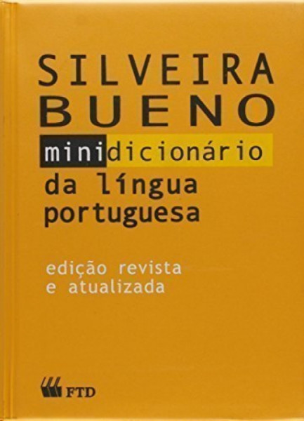 Capa de Mini dicionário da língua portuguesa - Silveira Bueno