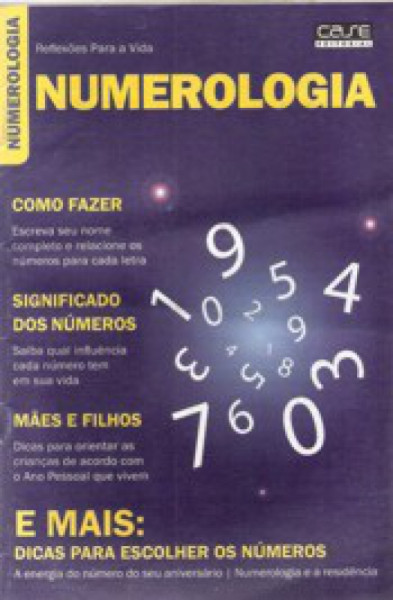 Capa de REVISTA Numerologia - CARQUEIJÓ, Joaquim