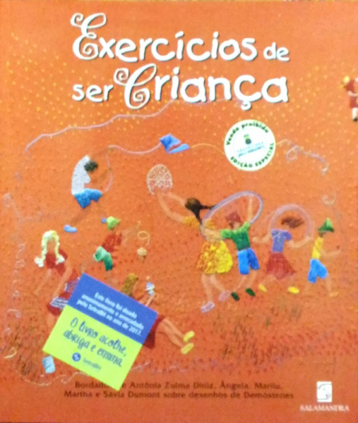 Capa de Exercícios de ser criança - Manoel de Barros