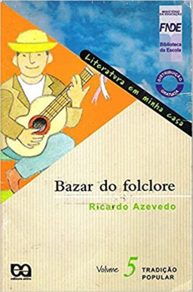 Capa de Bazar do folclore - Ricardo Azevedo