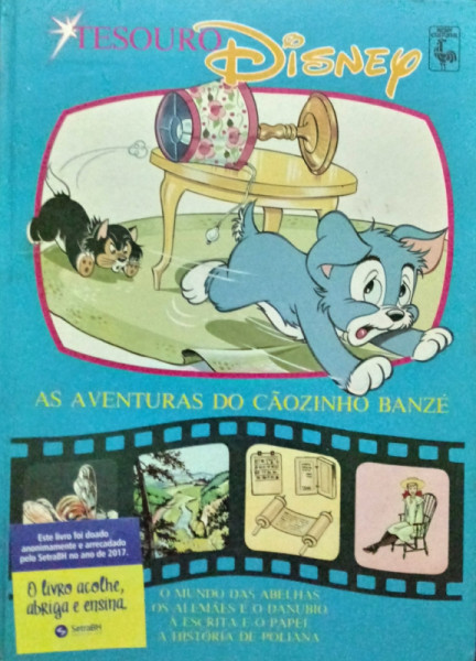 Capa de As Aventuras do Cãozinho Banzé - Walt Disney
