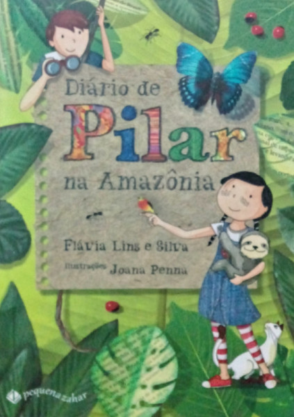 Capa de Diáro de Pila na Amazônia - Flávia Lima e Silva