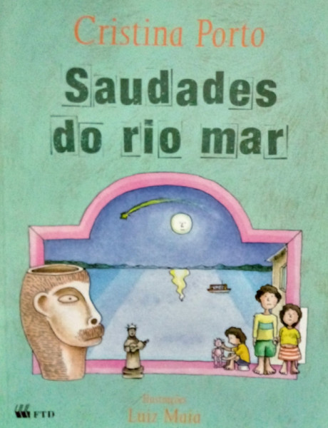 Capa de Saudades do Rio Mar - Cristina Porto