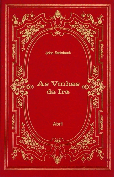 Capa de As vinhas da ira - John Steinbeck