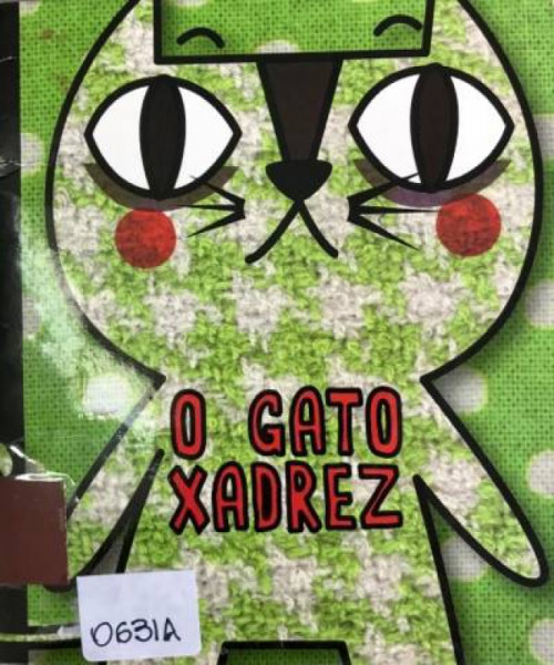 Capa de O gato xadez - Delfina Duarte