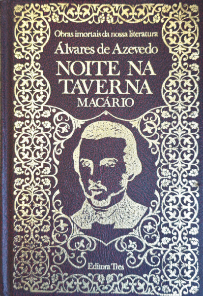 Capa de Noite na taverna e Macário - Álvares de Azevedo