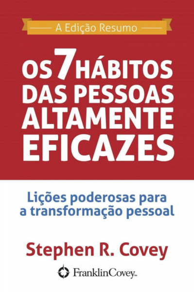 Capa de Os 7 hábitos das pessoas altamente eficazes - Stephen R. Covey