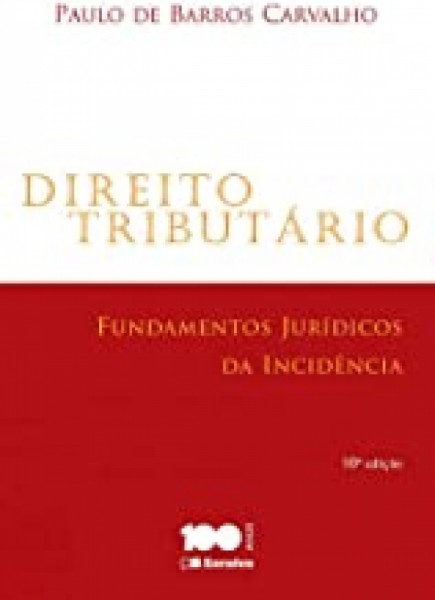 Capa de Direito tributário - Paulo de Barros Carvalho
