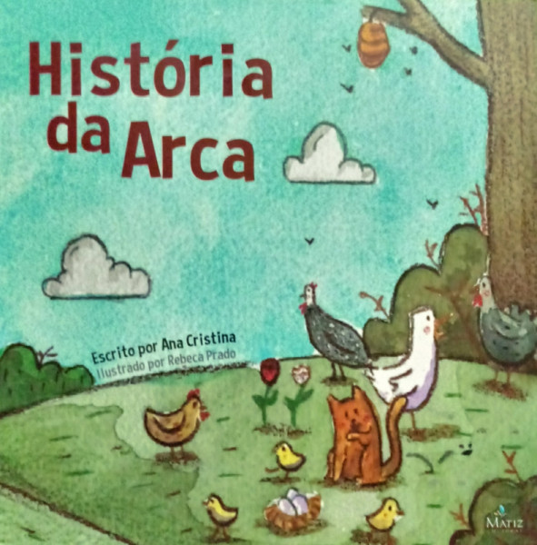 Capa de História da Arca - Ana Cristina