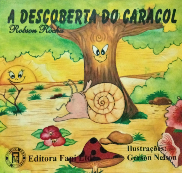 Capa de A Descoberta do Caracol - Robson Rocha