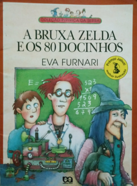 Capa de A bruxa Zelda e os 80 docinhos - Eva Furnari