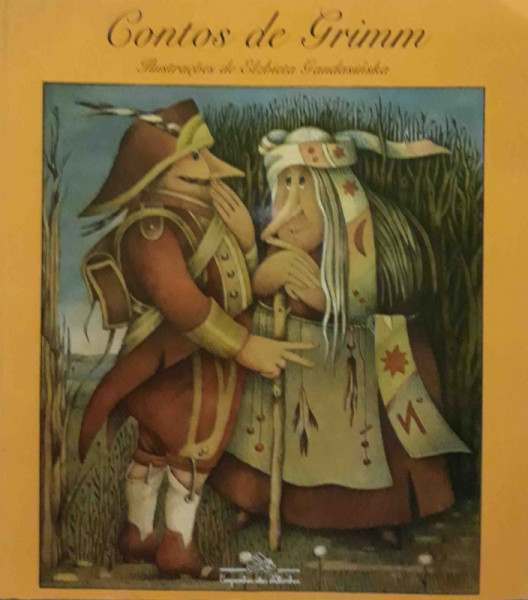 Capa de Contos de Grimm - Irmãos Grimm