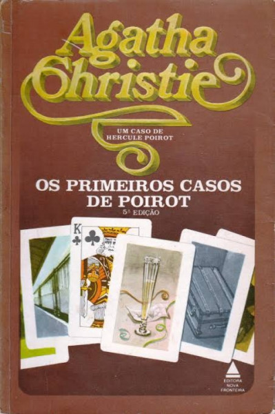 Capa de Os primeiros casos de Poirot - Agatha Christie