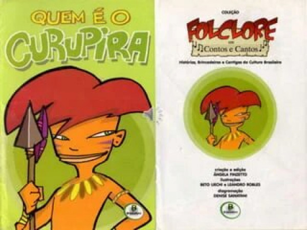 Capa de Quem é o Curupira? - Editora Brasileitura