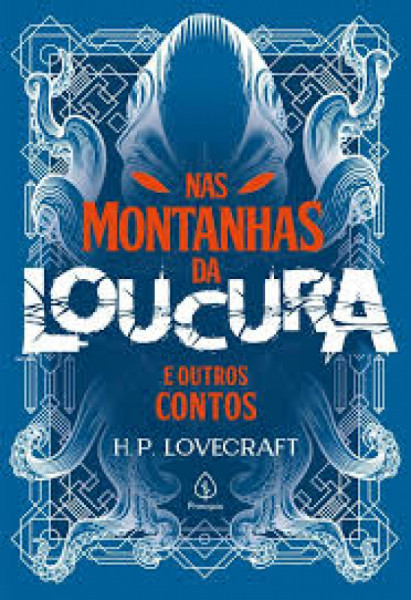 Capa de Nas montanhas da loucura - H. P. Lovecraft