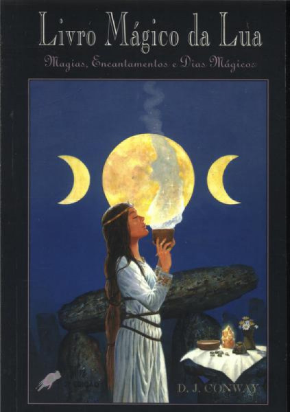 Capa de Livro mágico da lua - D. J. Conway