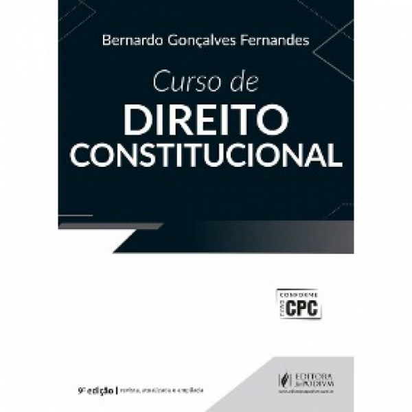 Capa de Curso de direito constitucional - Bernardo Gonçalves Fernandes