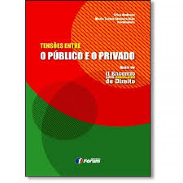 Capa de Tensões entre o Público e o Privado - Érico Andrade, Maria Tereza Fonseca Dias