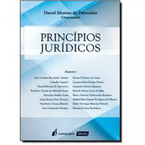 Capa de Princípios jurídicos - Daniel Moreira do Patrocínio (coord.)