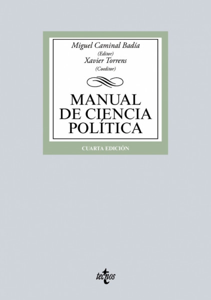 Capa de Manual de ciência Política - Miquel Caminal Badia, Xavier Torrens