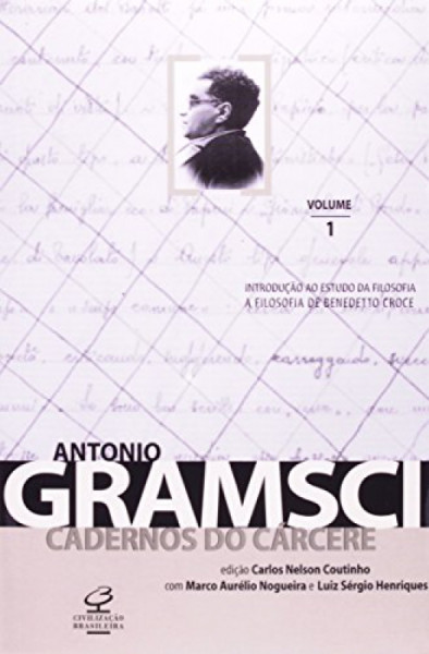 Capa de Cadernos do cárcere - Antonio Gramsci
