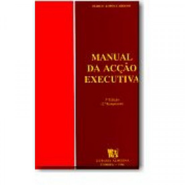 Capa de Manual da Acção Executiva - Eurico Lopes-Cardoso