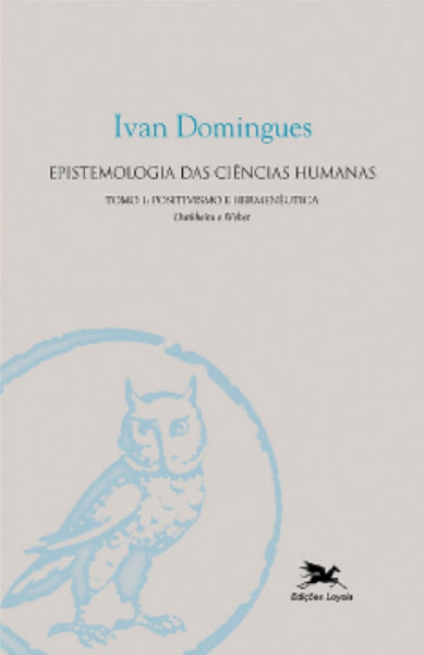 Capa de Epistemologia das Ciências Humanas - Ivan Domingues
