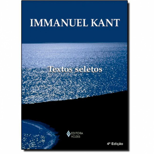 Capa de Textos seletos - Immanuel kant