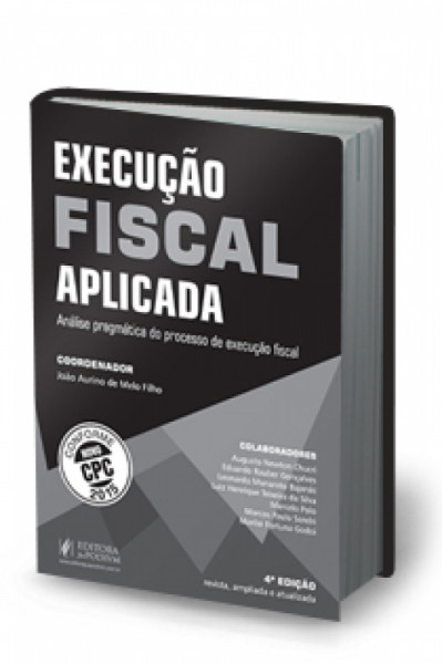 Capa de Execução Fiscal Aplicada - João Aurino de Melo Filho