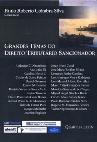 Capa de Grandes temas do direito tributário sancionador - Paulo Roberto Coimbra Silva