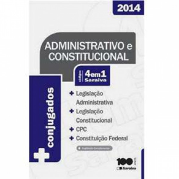 Capa de Legislação Administrativo e constitucional - Luiz Roberto Curia, livia céspedes, juliana nicoletti