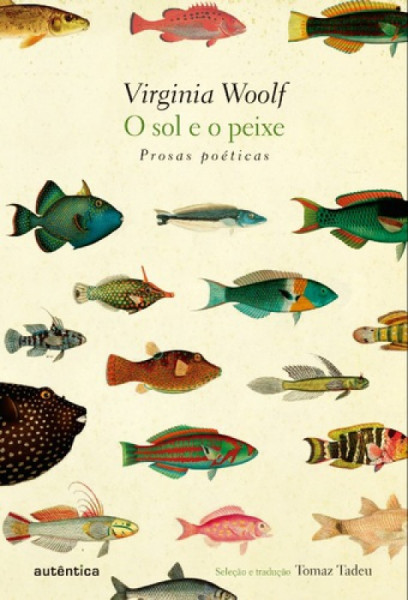 Capa de O sol e o peixe - Virginia Woolf