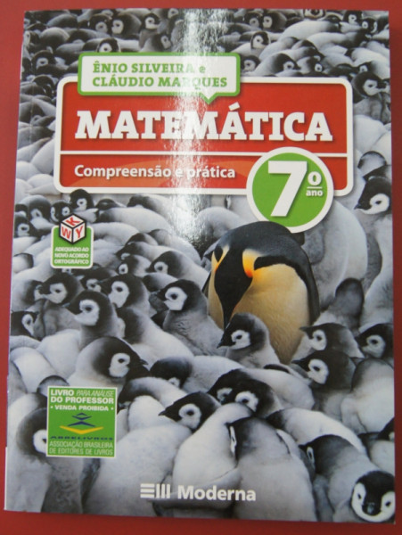 Capa de Matemática: compreensão e prática - 7º ano - Ênio Silveira Cláudio Marques