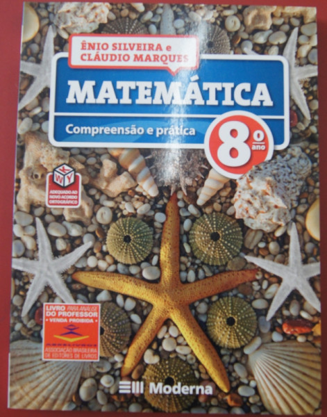 Capa de Matemática: compreensão e prática - 8º ano - Ênio Silveira Cláudio Marques