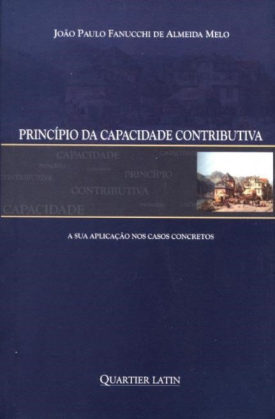 Capa de Princípio da capacidade contributiva - João Paulo Fanucchi de Almeida Melo