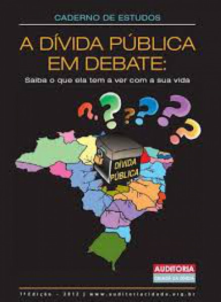 Capa de A Dívida Pública em Debate - Maria Lúcia Fattorelli