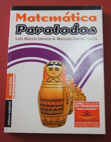 Capa de Matemática Paratodos - Livro do Professor - 9º ano - Luiz Márcio Imenes; Marcelo Cestari Lellis