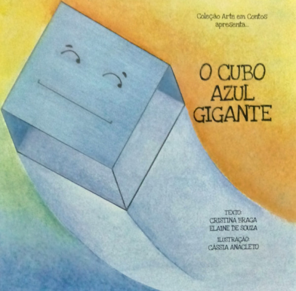 Capa de O Cubo Azul - Cristina Braga; Eliane de Souza
