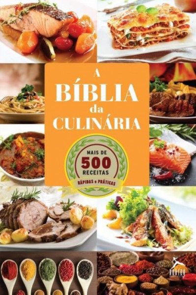 Capa de A bíblia da culinária - Luiza Oliveira