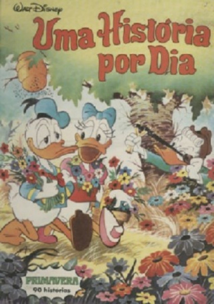 Capa de Uma História Por Dia - Primavera - Walt Disney