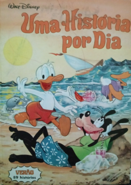Capa de Uma História Por Dia - Verão - Walt Disney