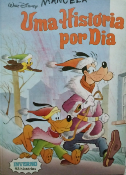 Capa de Uma História Por Dia - Inverno - Walt Disney